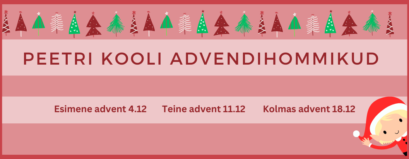 Peetri kooli advendihommik