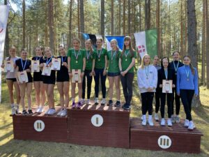 Harjumaa koolidevaheline murdmaateatejooksu võistlusel 14.mai