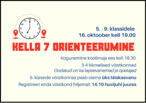 Kella 7 orienteerumine